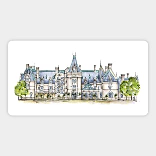 French chateau Sticker